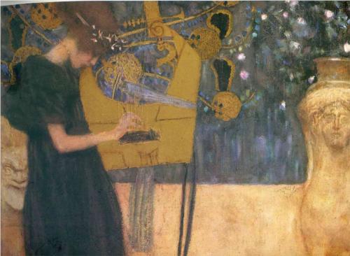 Gustav Klimt's "Music"